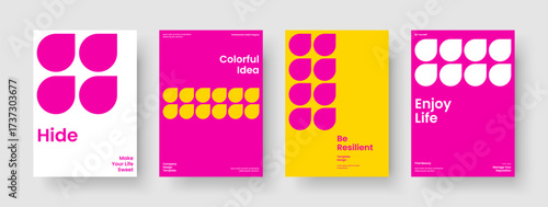 Geometric Flyer Layout. Modern Brochure Design. Creative Book Cover Template. Business Presentation. Poster. Report. Background. Banner. Journal. Portfolio. Pamphlet. Handbill. Advertising
