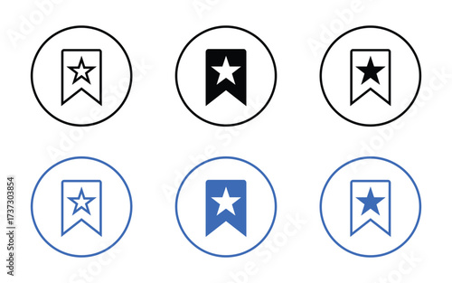 Bookmark icon vector. app interfaces, and user experience enhancements symbol. vector illustration.