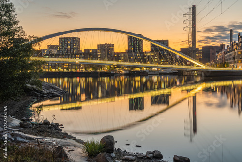 Sunset in Helsinki