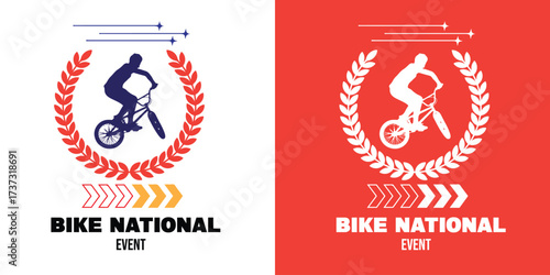 Professional Bike Race Event Logo Design for Competition