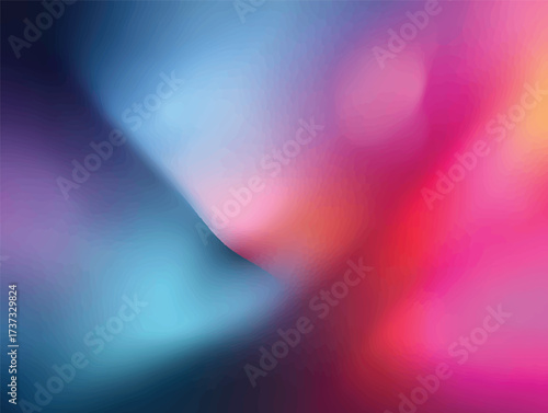 A soft, abstract background featuring a blend of blue, pink, and purple hues with a smooth gradient effect