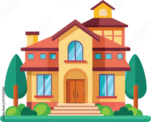 Suburban villa