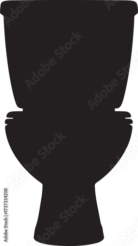 commode in silhouette, vintage commode, Victorian commode Silhouette