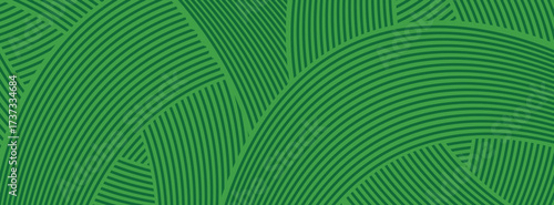 farm green banner, organic abstract background with fields. wavy green lines, natural organic products. eps 10