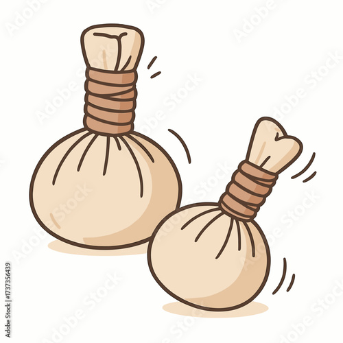 Herbal compress balls