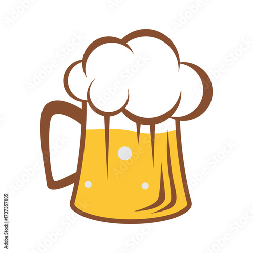 Beer logo icon design