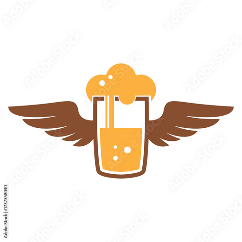 Beer logo icon design