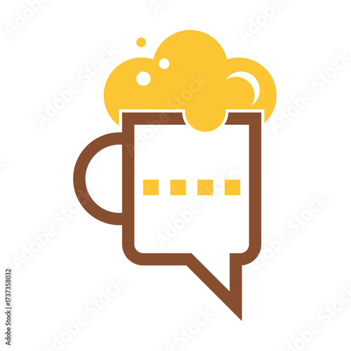 Beer logo icon design