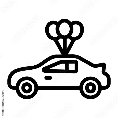 car Line Icon
