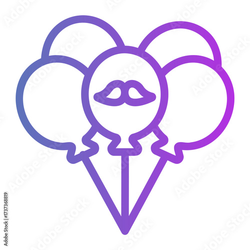 balloon Gradient icon