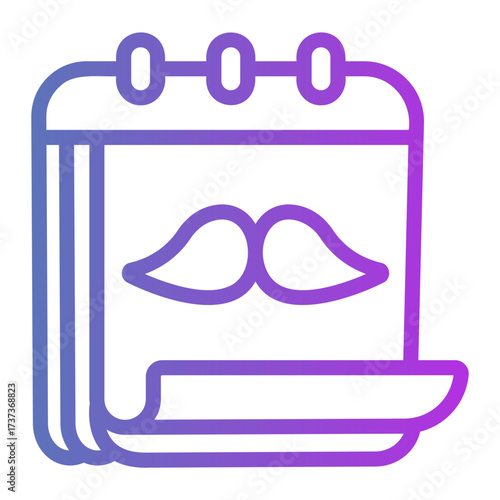 calender Gradient icon