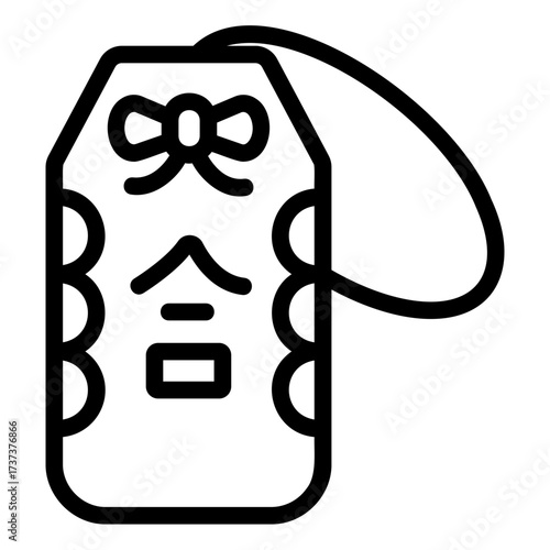 omamori Line Icon