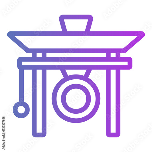 gong Gradient icon