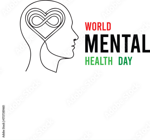 World Mental Health Day Awareness A Symbol of Continuous Self-Care and Emotional Wellness