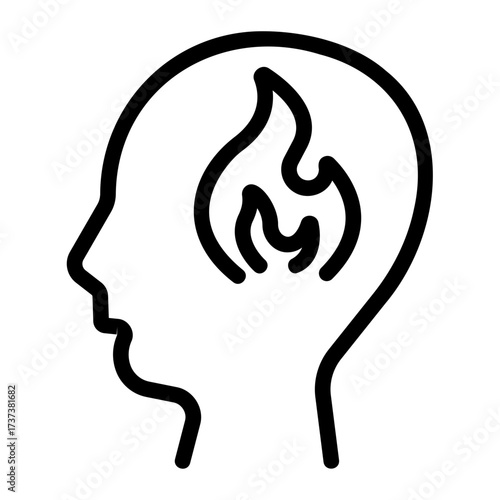 fire Line Icon