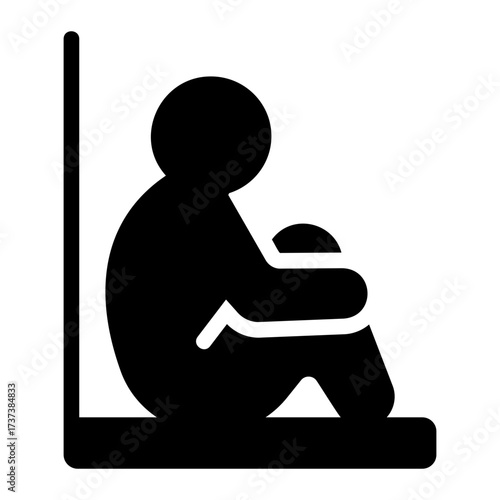 depressed Solid icon