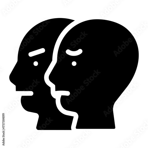 schizophrenia Solid icon