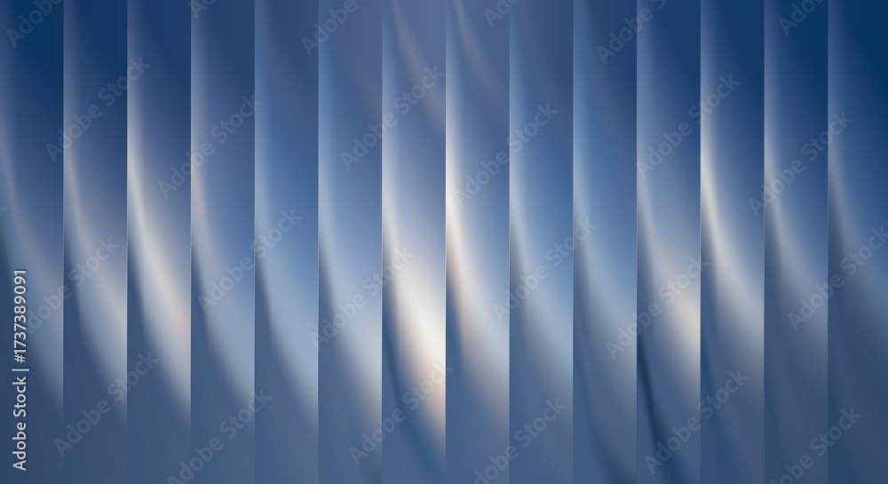 Obraz premium Abstract light blue gradient background with vertical soft stripes and subtle glow
