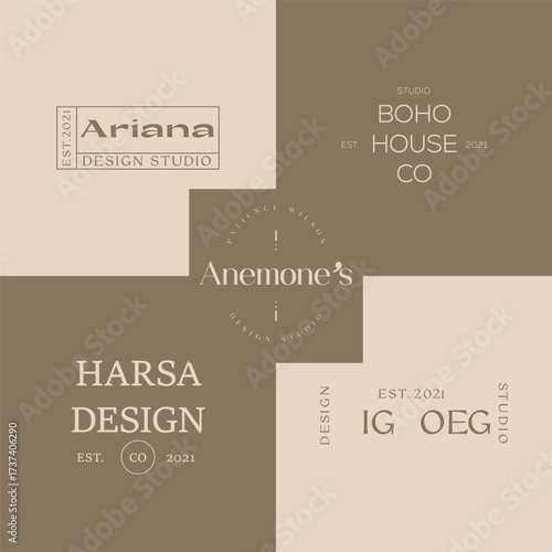 Vector Studio Template Logo Design