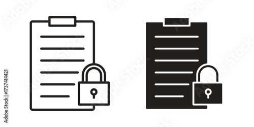 Code of conduct icon vector sign symbol
