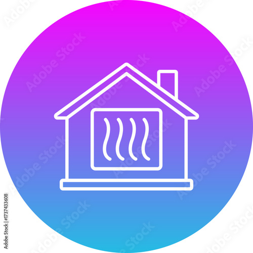 Central Heating Icon