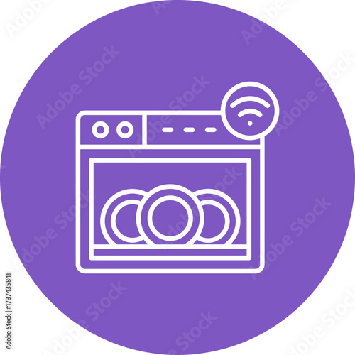 Dishwasher Icon