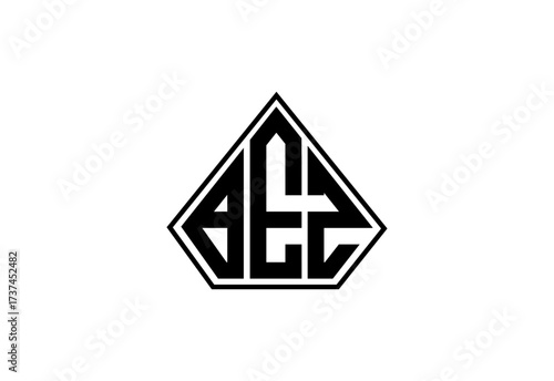 BEZ Custom Monogram Logo Design. Free Download BEZ Custom Monogram Logo Design. - GFXLoad