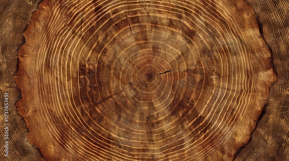 Fototapeta premium Seamless maple tree bark texture