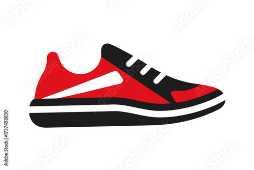 sport shoes isolated on white