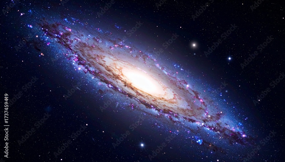 Fototapeta premium Galaxy and Space Stars Wallpaper