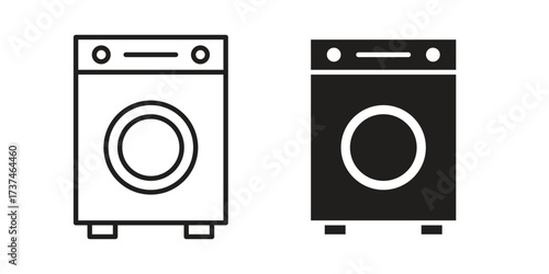 Laundry icon vector sign symbol
