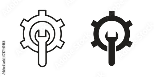 Maintainance icon vector sign symbol