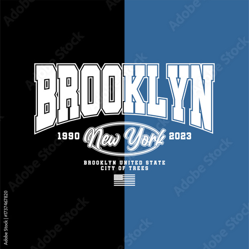 brooklyn new york simple vint...