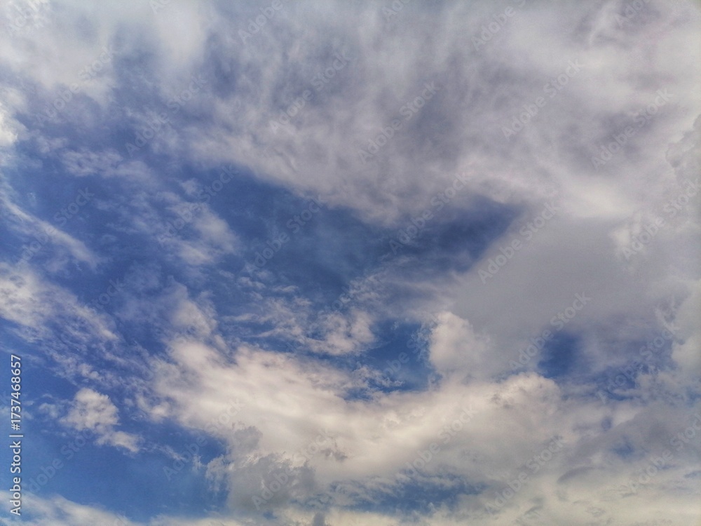 Fototapeta premium blue sky with clouds