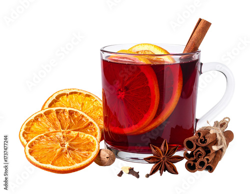 Top View Hot Glühwein