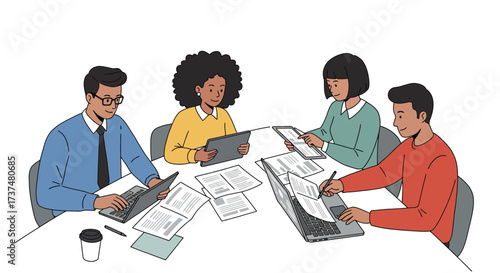 Man working late at night on multiple computer screens