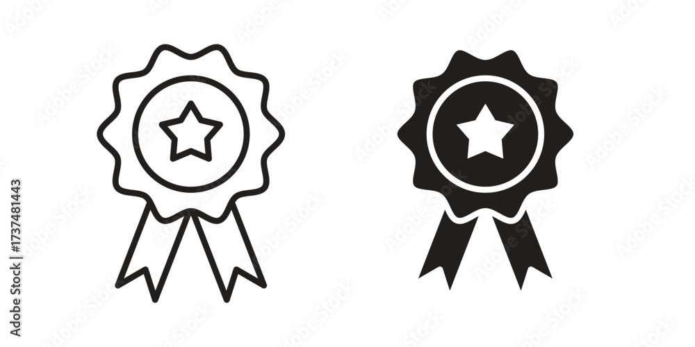 Fototapeta premium Recognition icon vector sign symbol