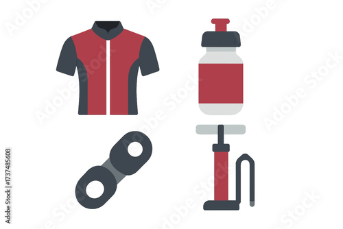 Cycling gear and tools for an enjoyable ride with hydration and maintenance support