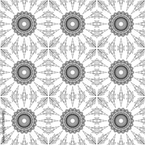 abstract seamless pattern