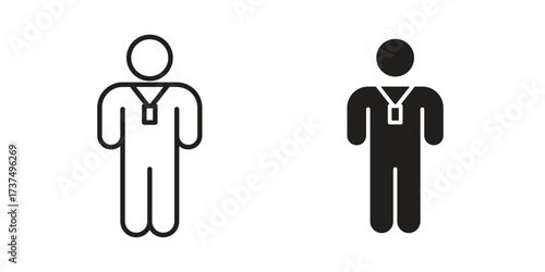 Trainer icon vector sign symbol