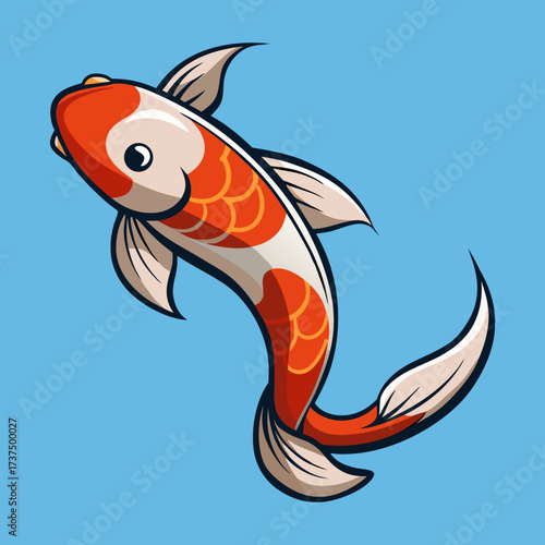 illustration of goldfish