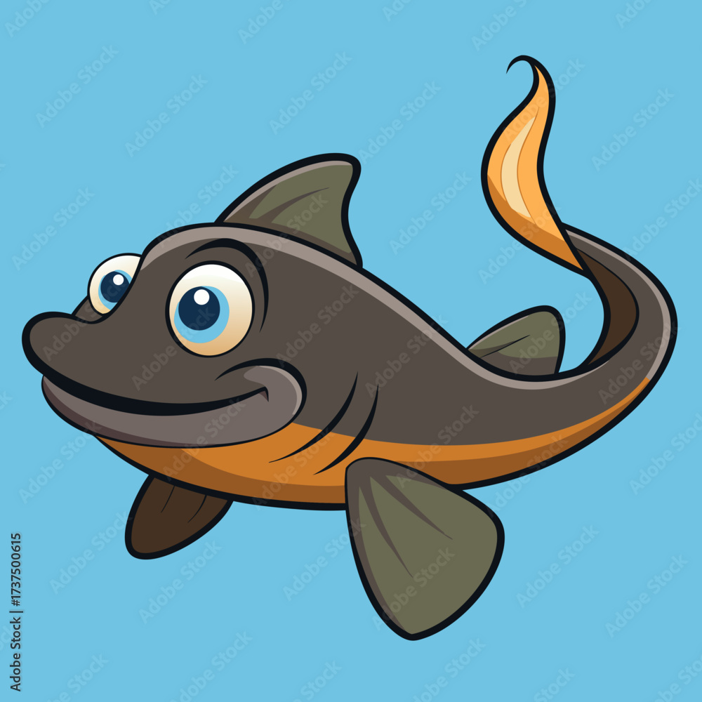 Obraz premium cartoon fish cartoon