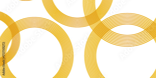 Macaroni yellow poster background. wave abstract pattern. wave line pattern. spaghettiYellow ramen pattern on white background. yellow wavy abstract pattern.