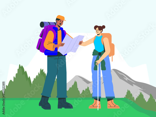 Preparation Concept IllustrationVector Style