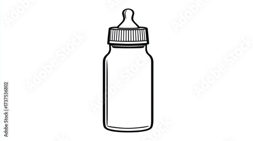 Elegant Glass Bottle with a Secure Lid Sitting on a Wooden Surface Surrounded by Natural Light and Soft Shadows Creating a Calm and Inviting Atmosphere