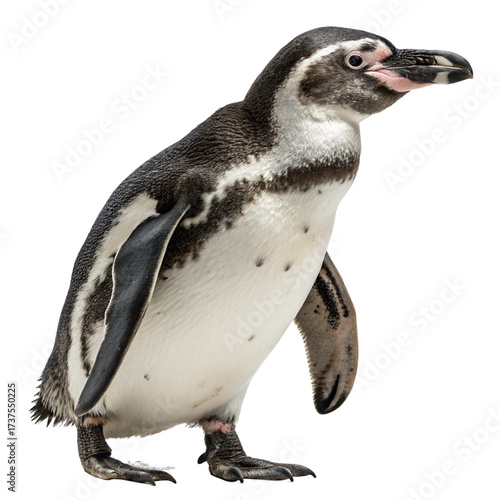 Penguin illustration isolated on transparent background  
