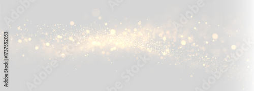 Photography Gold shine sparkle glitter wave light particles background