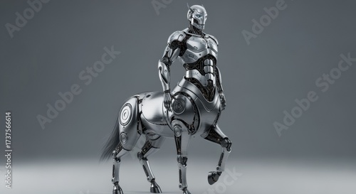 A Futuristic Cybernetic Centaur Robot