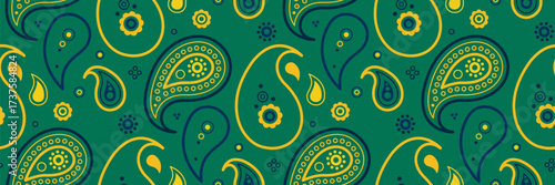 Horizontal shirt of ethnicity swirling. Ornate botany on blossom romance. Poster orient at vector ornament.