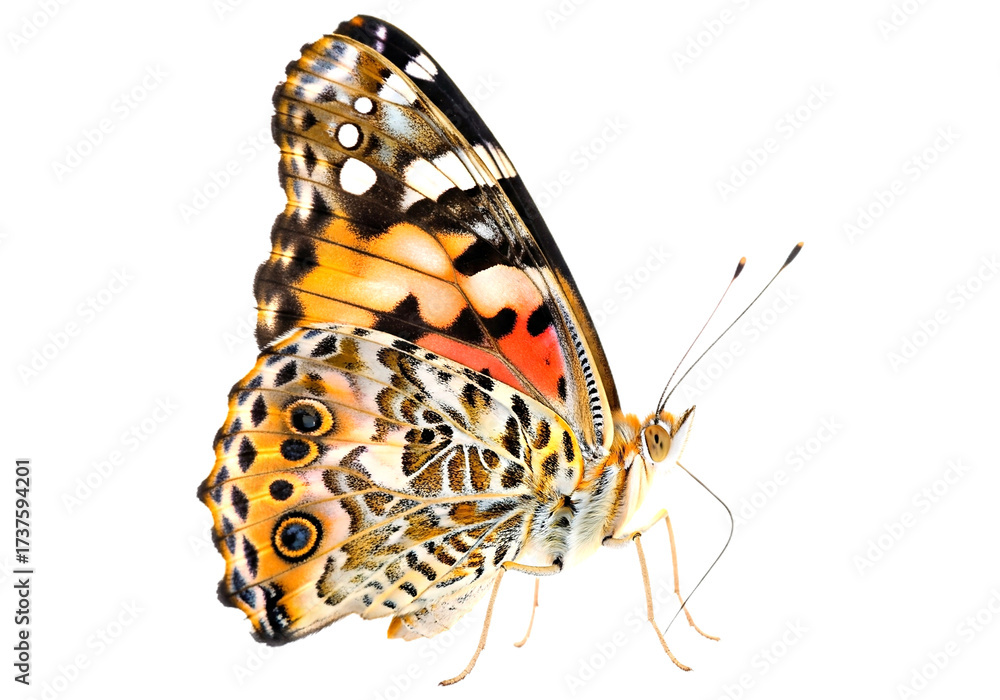 Fototapeta premium Butterfly with transparent png background